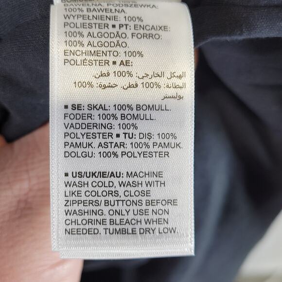 Amazon Women's Full Length Winter Coat, Single Snap, Black, Size L, NWT - Picture 7 of 8